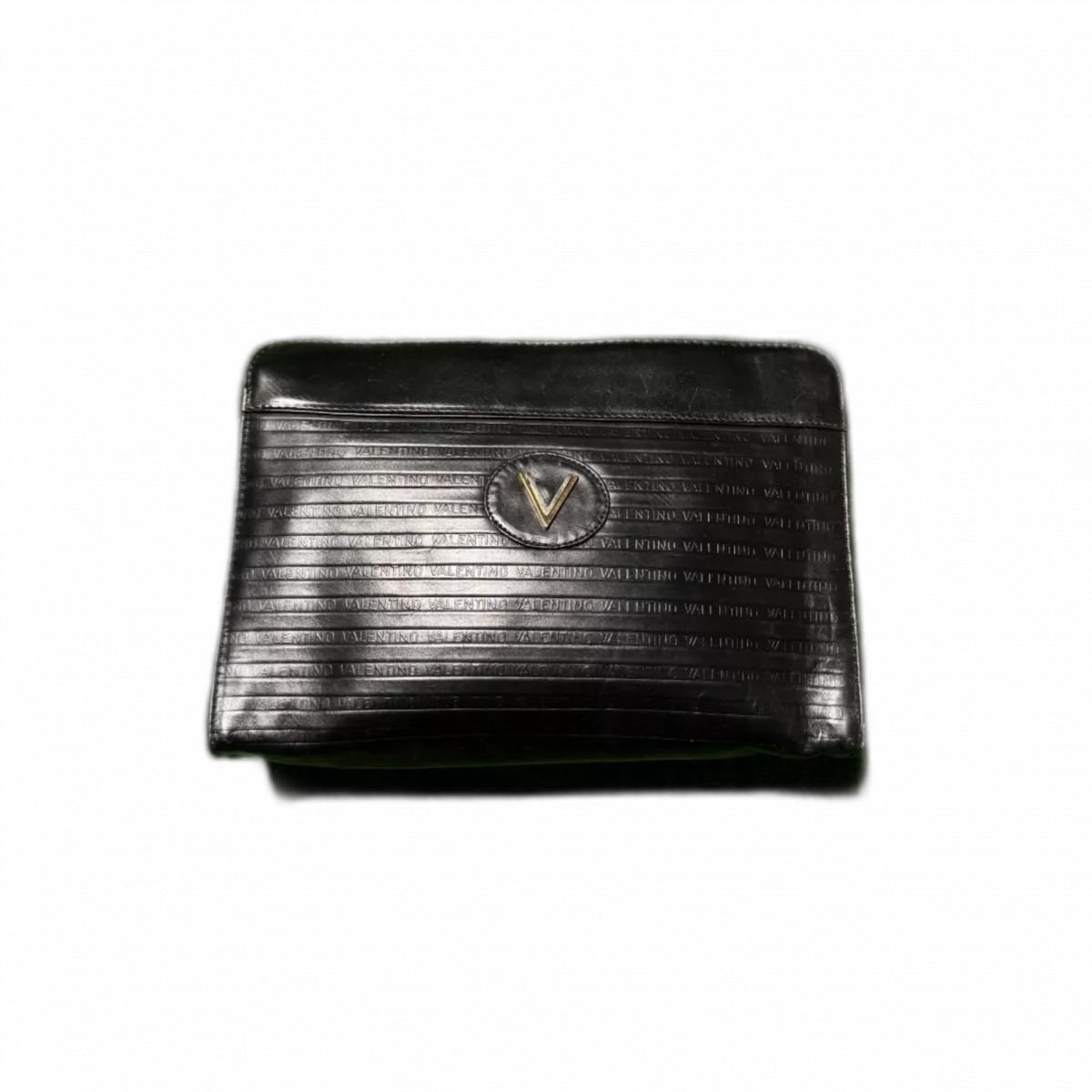 VALENTINO Pochette Mario Valentino noir avec logo V