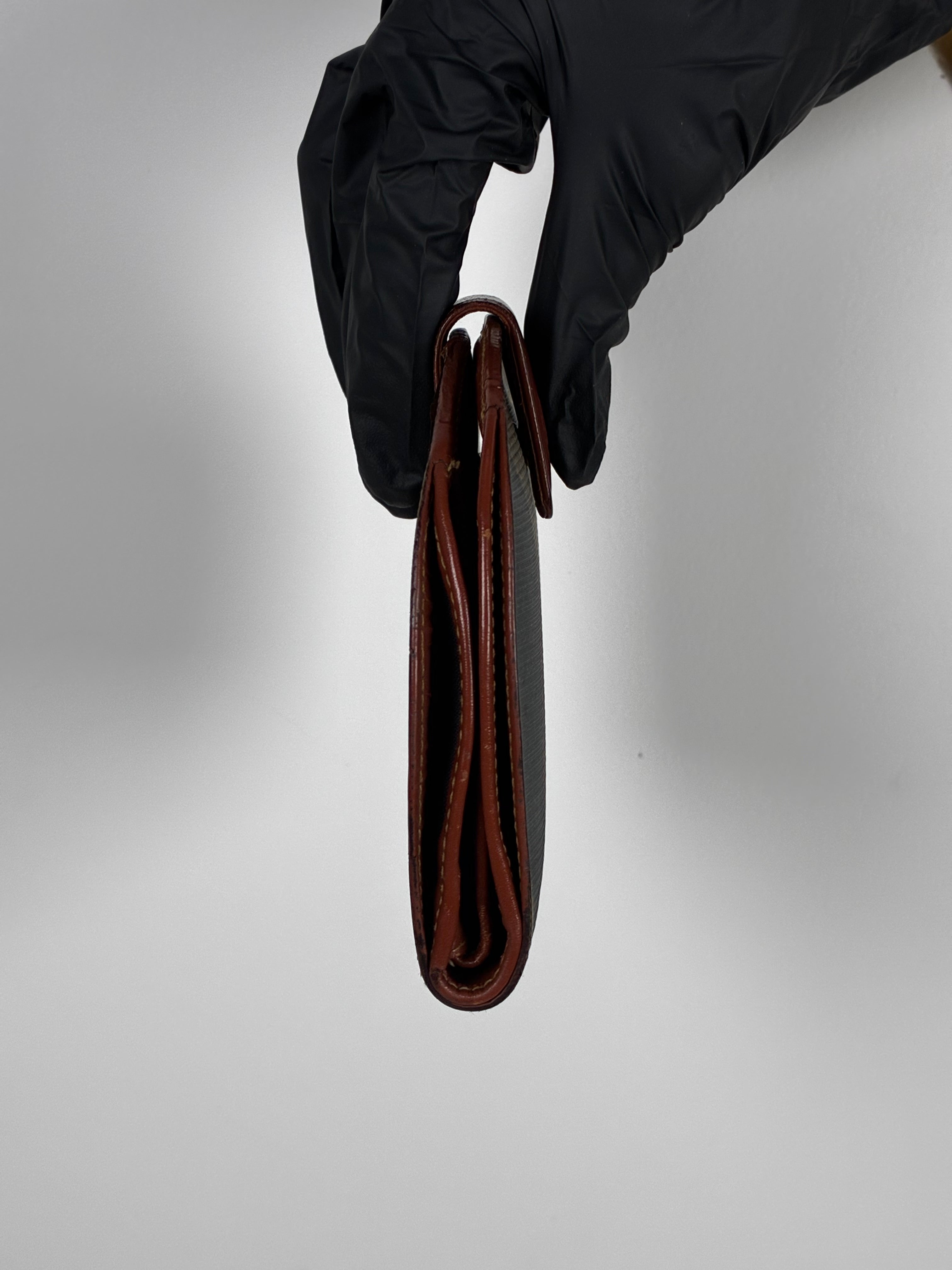 Fendi Porte-Monnaie Demi-Lune en toile Pequin