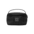GIVENCHY Pochette de toilette à motif diamant noir et strass