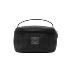 GIVENCHY Pochette de toilette à motif diamant noir et strass