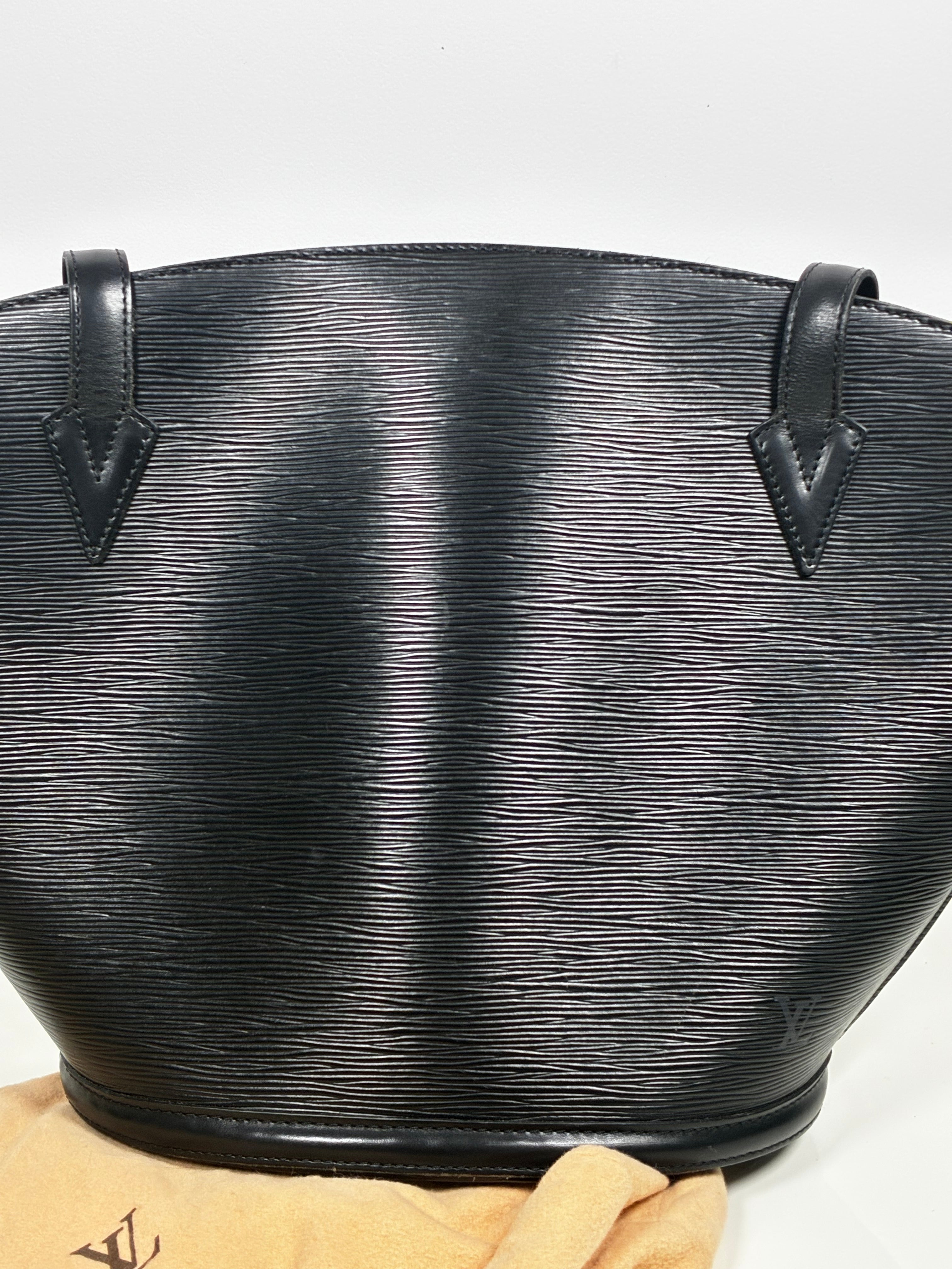 Louis Vuitton sac Saint-Jacques en cuir Epi noir