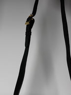 Courreges unisex satchel black/grey