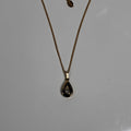 Courrèges Paris drop pendant necklace