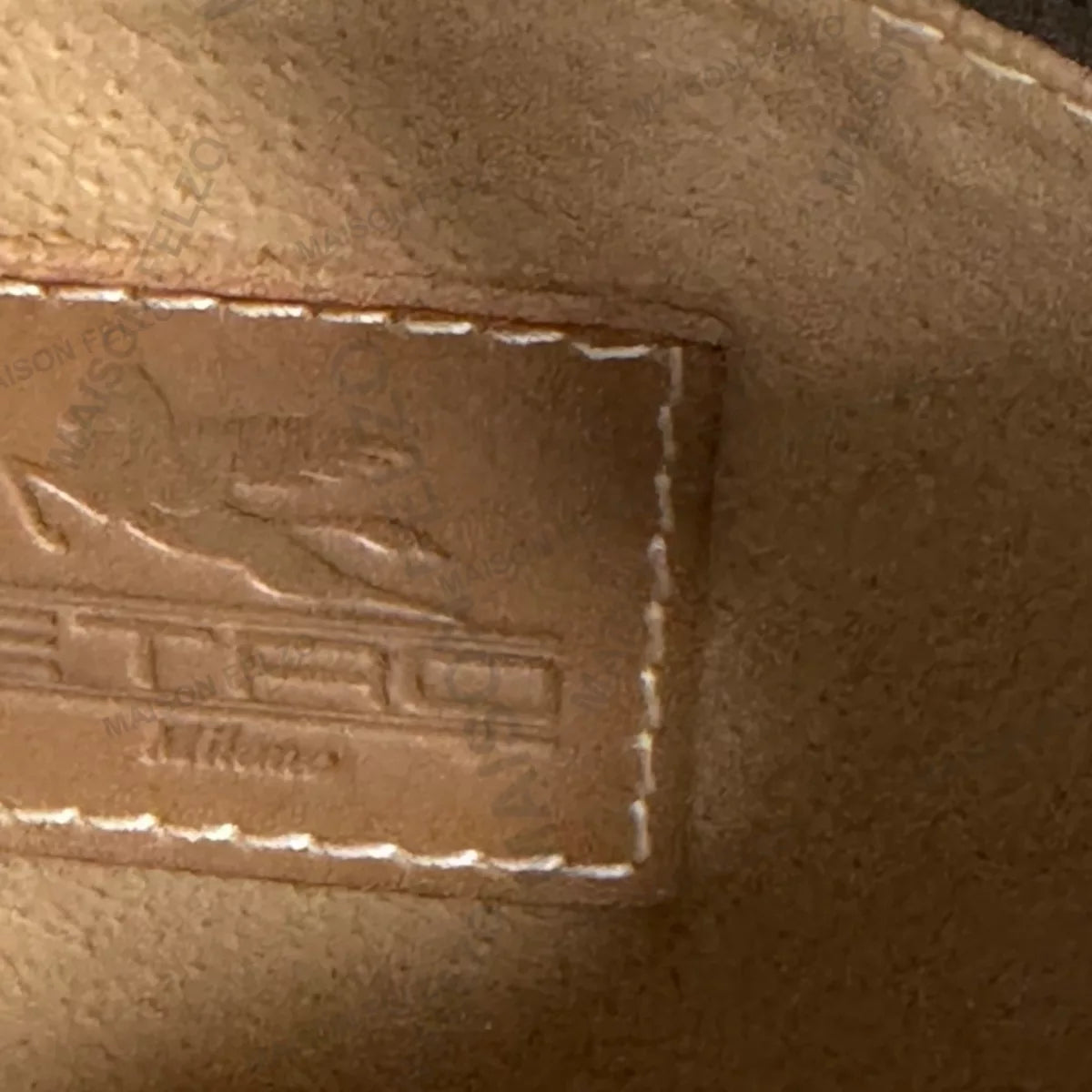 Etro Pochette etro milano avec motif