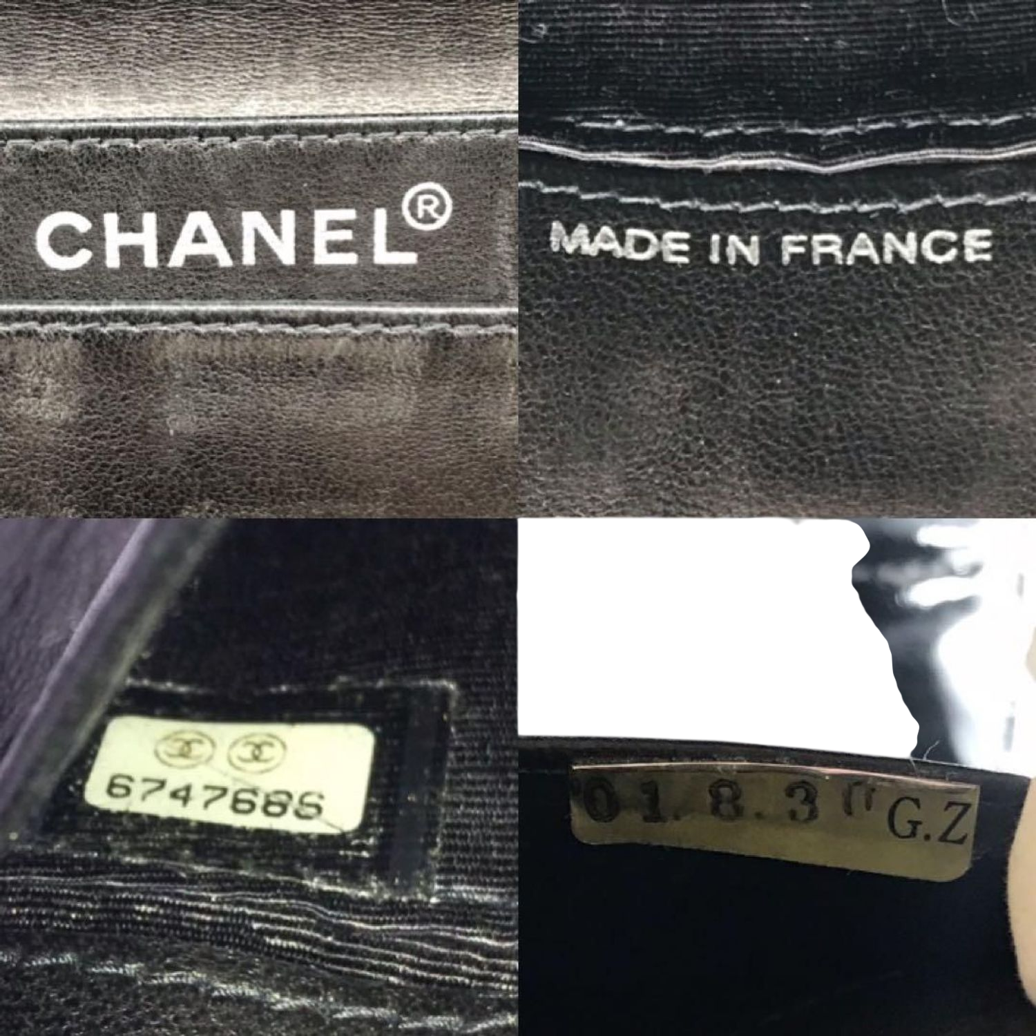 CHANEL Black Patent Leather Chocolate Bar WOC
