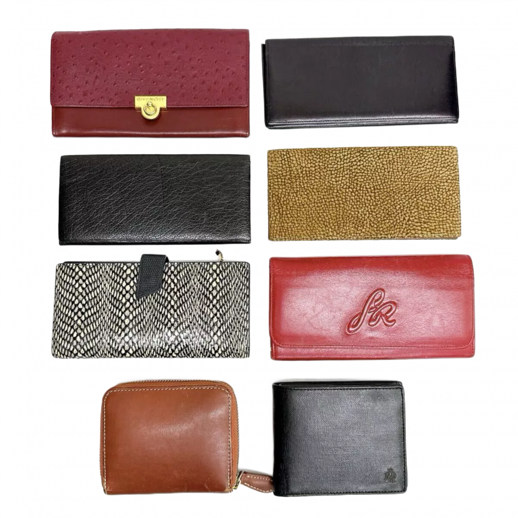 LOTX24 sacs et portefeuilles multimarque de luxe chloé,courreges,givenchyect (à l'unité)