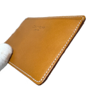 COURRÈGES Porte-carte cuir marron unisex