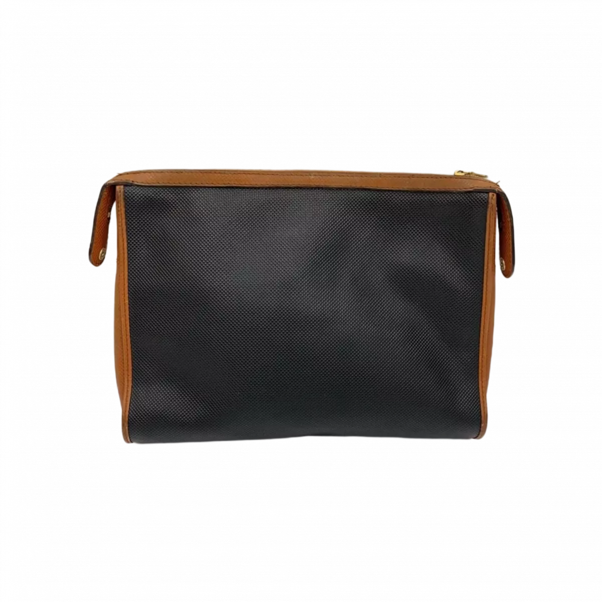 BOTTEGA VENETA Pochette noir et cuir