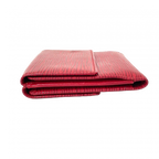 LOUIS VUITTON Portefeuille LV cuir épi rouge