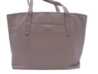 Ungaro Grey Leather Tote Bag