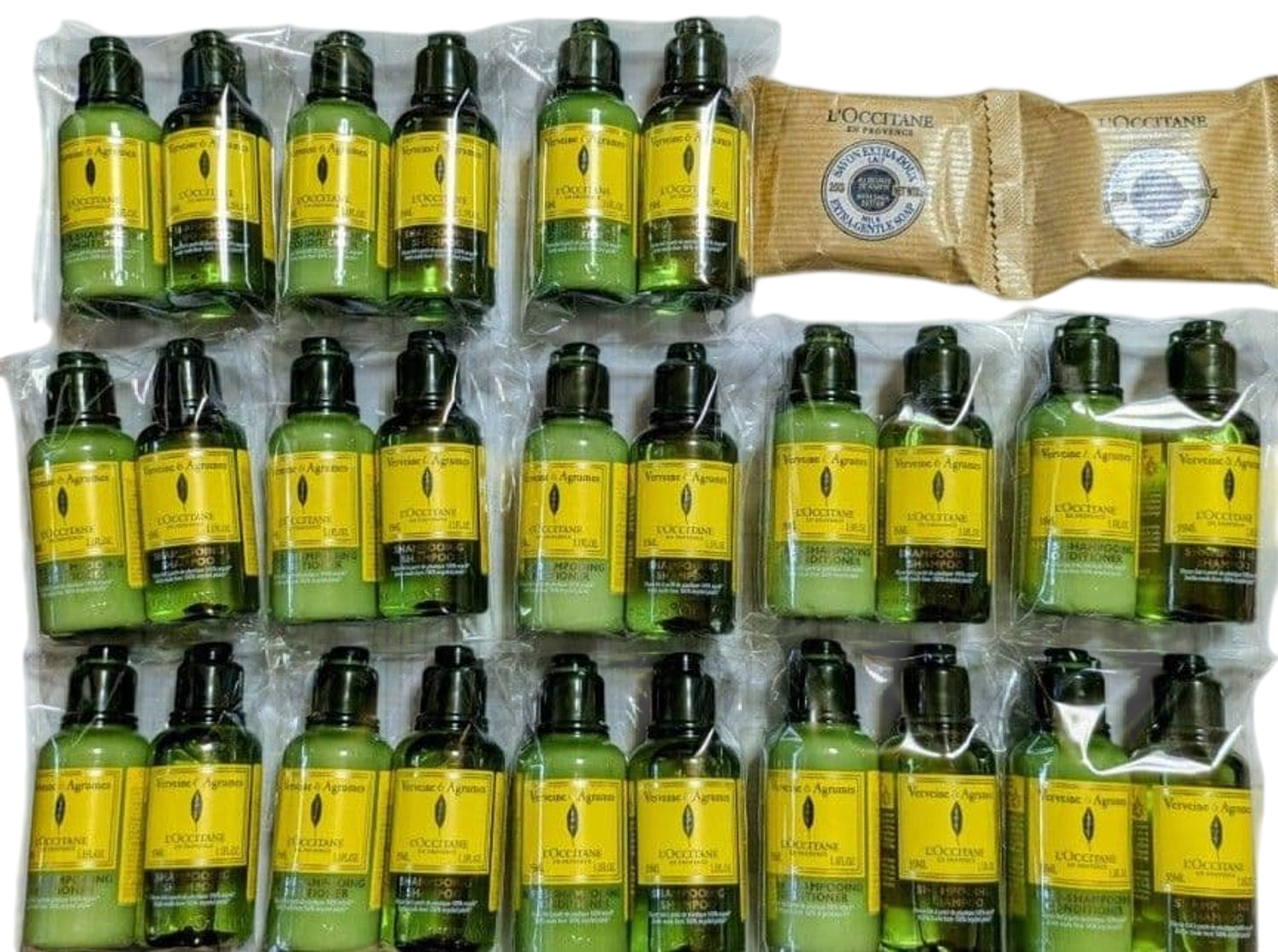 L'Occitane Verveine Agrumes & Shea Butter Travel Toiletries Lot