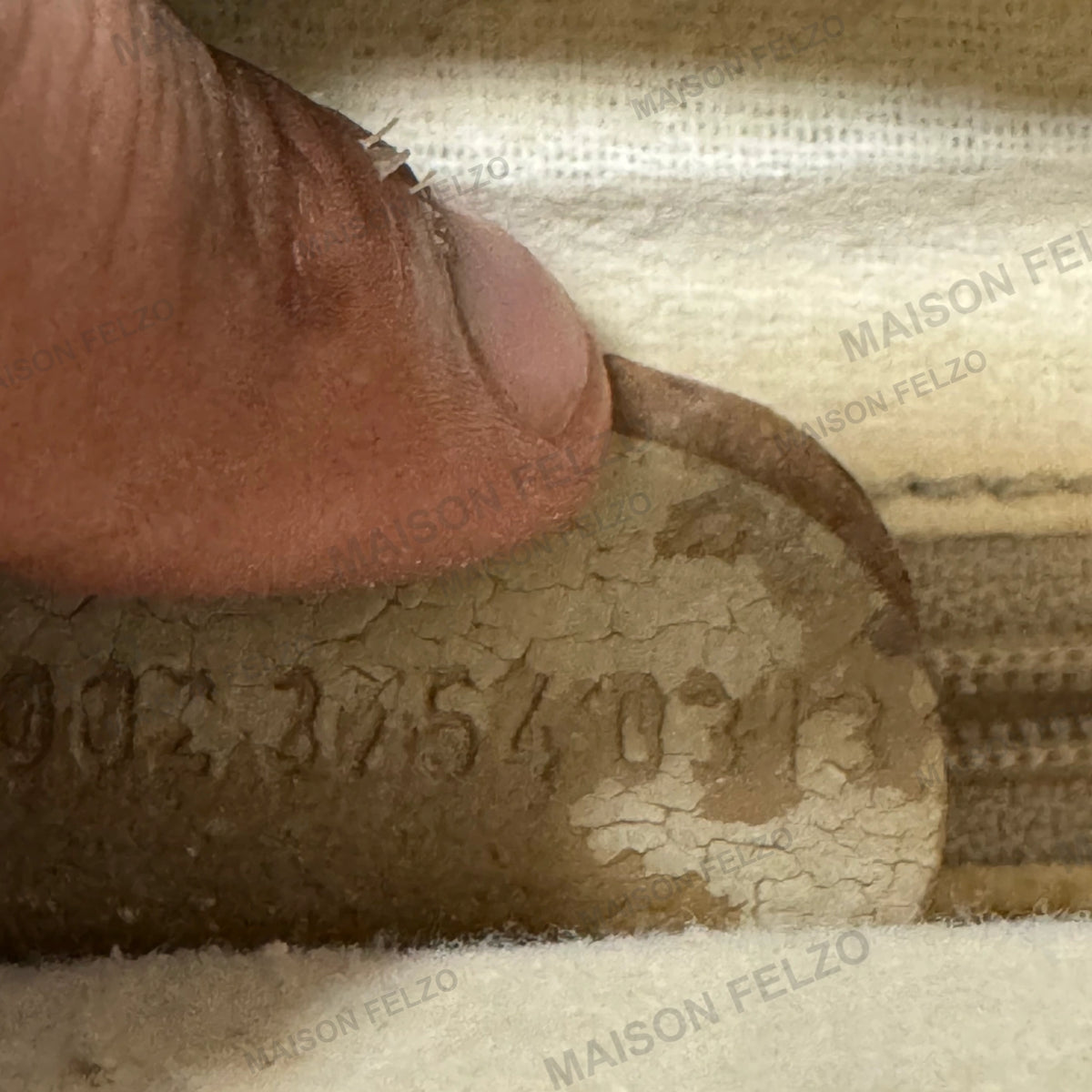 GUCCI Sac cuir kaki anse ronde métal argenté Gucci