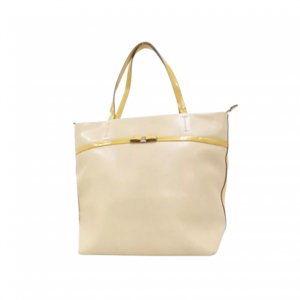 FERRAGAMO Sac cabas Salvatore Ferragamo Ruban Vara en cuir de veau