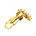 NINA RICCI Boucles d'oreilles Nina Ricci logo NR et strass