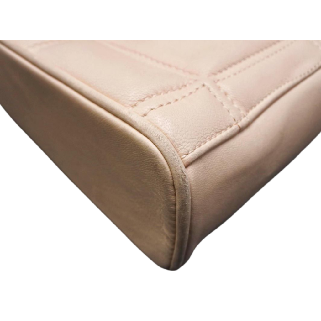 NINA RICCI Sac matelassé bandoulliere  intégral marron beige Femme