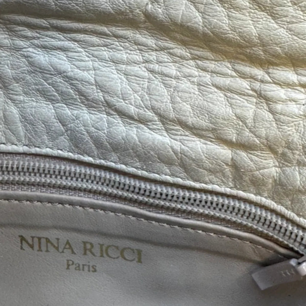 NINA RICCI Sac de soirée avec bandoulière Nina ricc beige