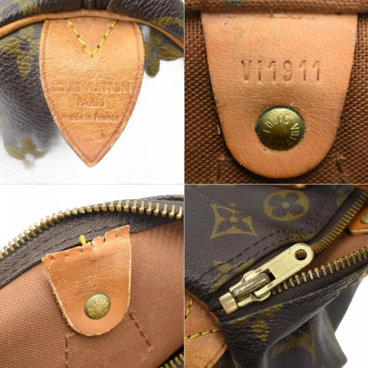 LOUIS VUITTON Sac Speedy 30 monogrammé