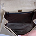 Ungaro beige and gold city bag