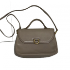 PIERRE BALMAIN SAC BANDOULIERE BEIGE ET ANNEAU DORE