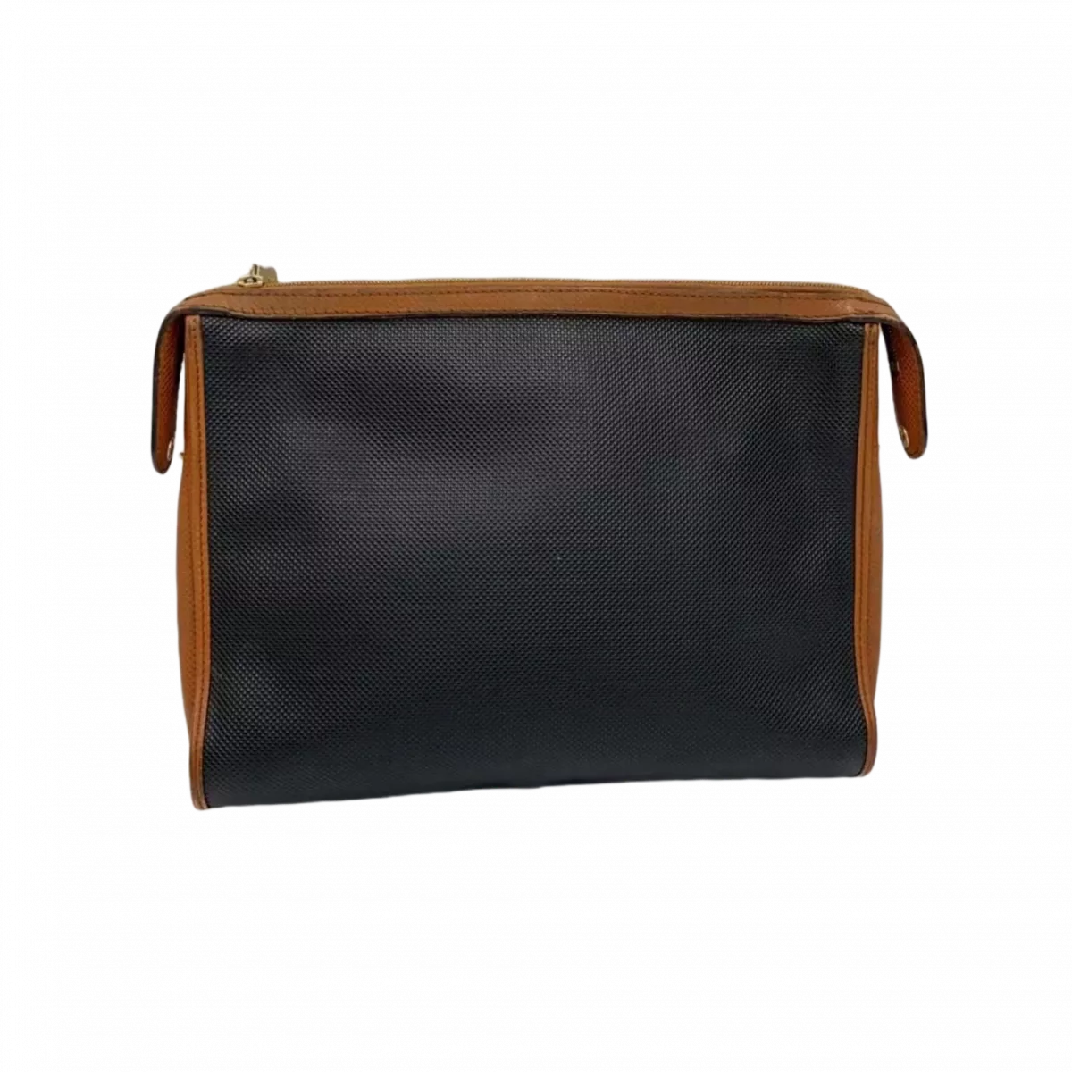 BOTTEGA VENETA Pochette noir et cuir