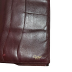 CARTIER Portefeuille long ligne must bordeaux
