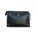 VALENTINO Pochette Valentino garavani noir et bijouterie doré