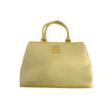 NINA RICCI Sac jaune logo carré mode alma