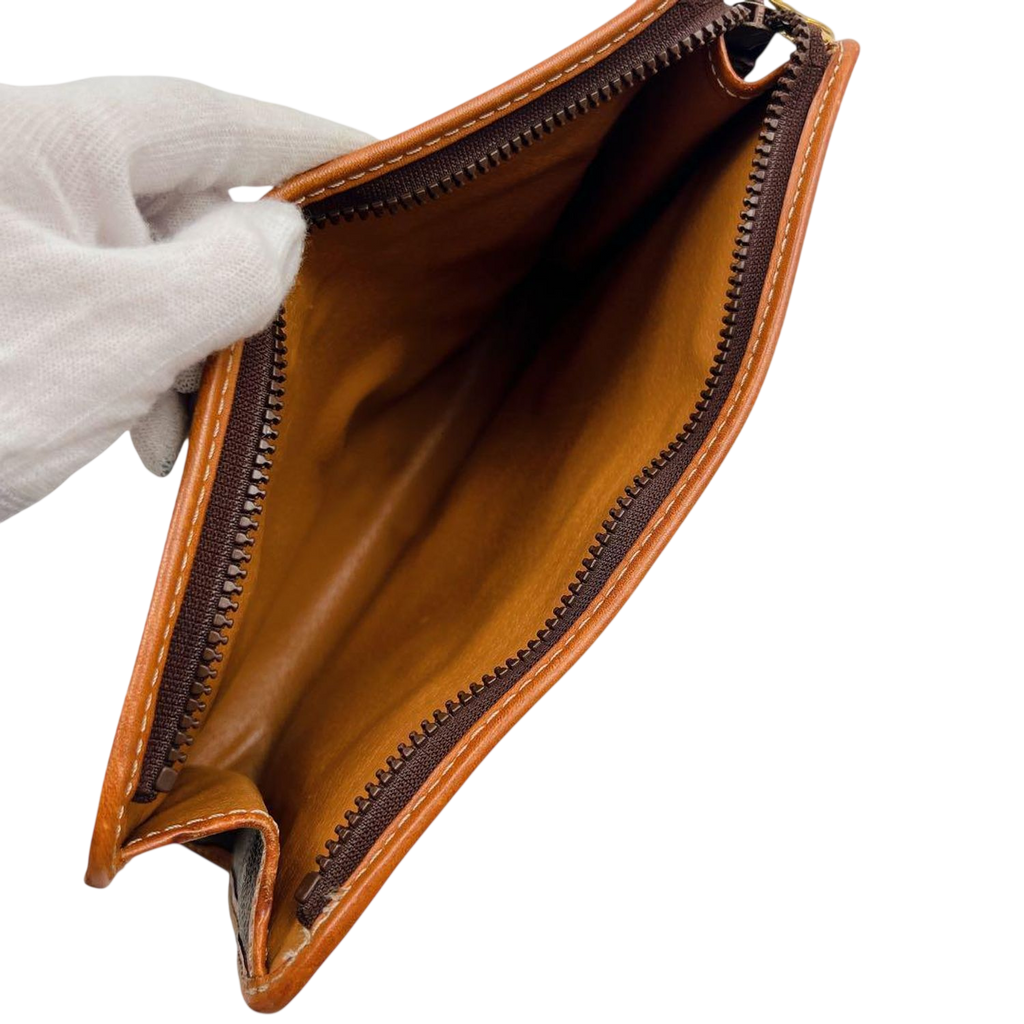 Celine Macadam Monogram Pouch Clutch Bag