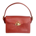 UNGARO Sac en cuir rouge, finitions dorées, rouge