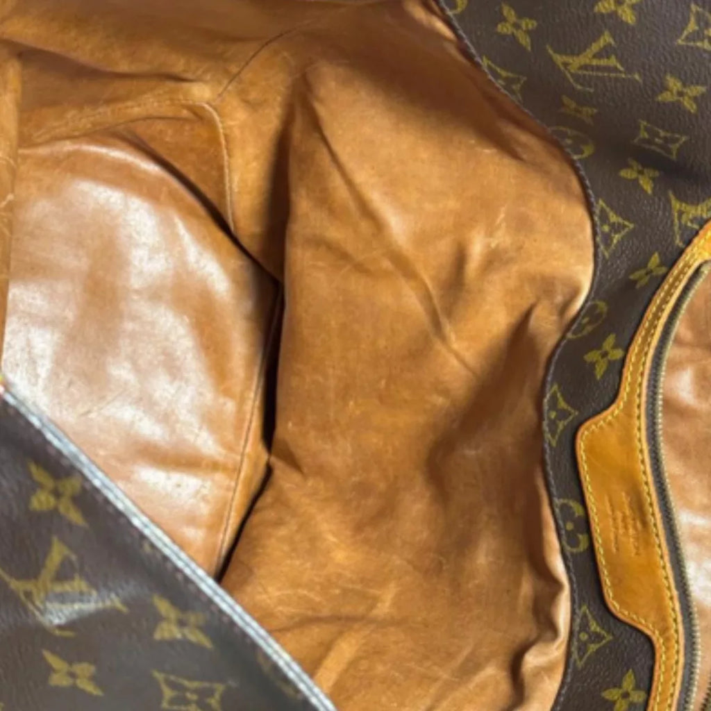 LOUIS VUITTON Sac Shopping GM grand tote, anses fines, base évasée