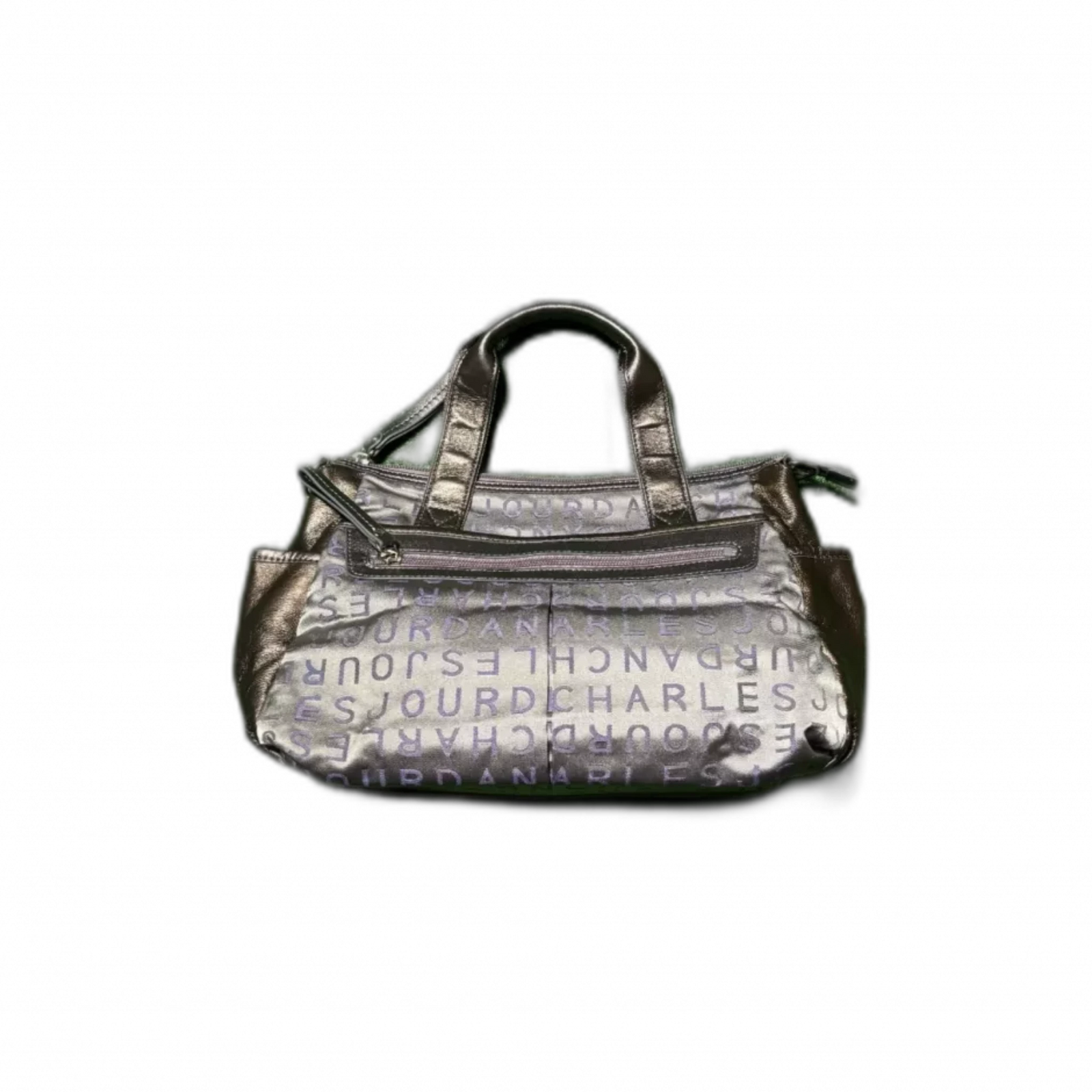 Charles Jourdan Sac à main en bronze Charles Jourdan wlettre