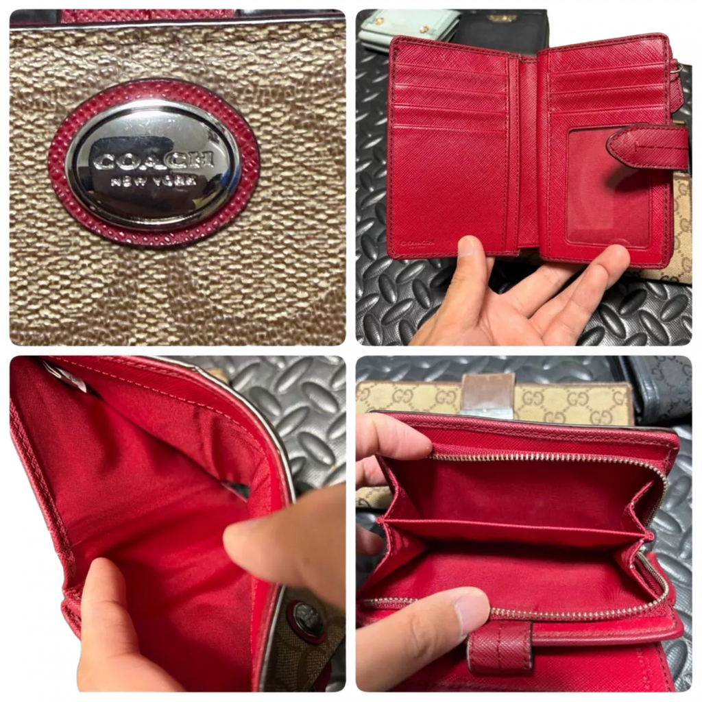 LOTX15 WALLETS & POCHETTES LUXE GUCCI FERRAGAMO PRADA (à l'unité)