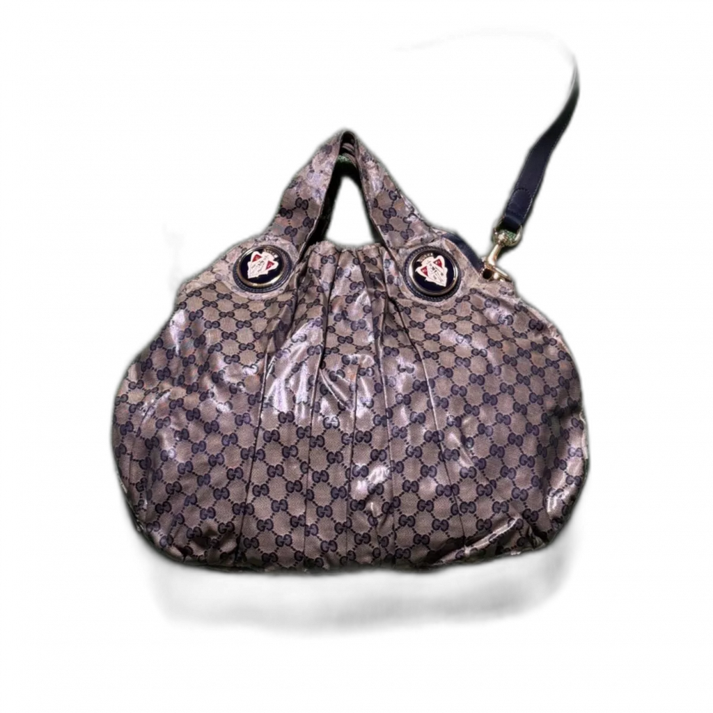 GUCCI Sac hobo Gucci Hysteria sur motif monogramme GG wcarte/carnet