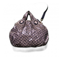 GUCCI Sac hobo Gucci Hysteria sur motif monogramme GG wcarte/carnet