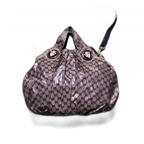GUCCI Sac hobo Gucci Hysteria sur motif monogramme GG wcarte/carnet