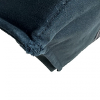HERMÈS Fourre-tout gris/noir avec bandes GM