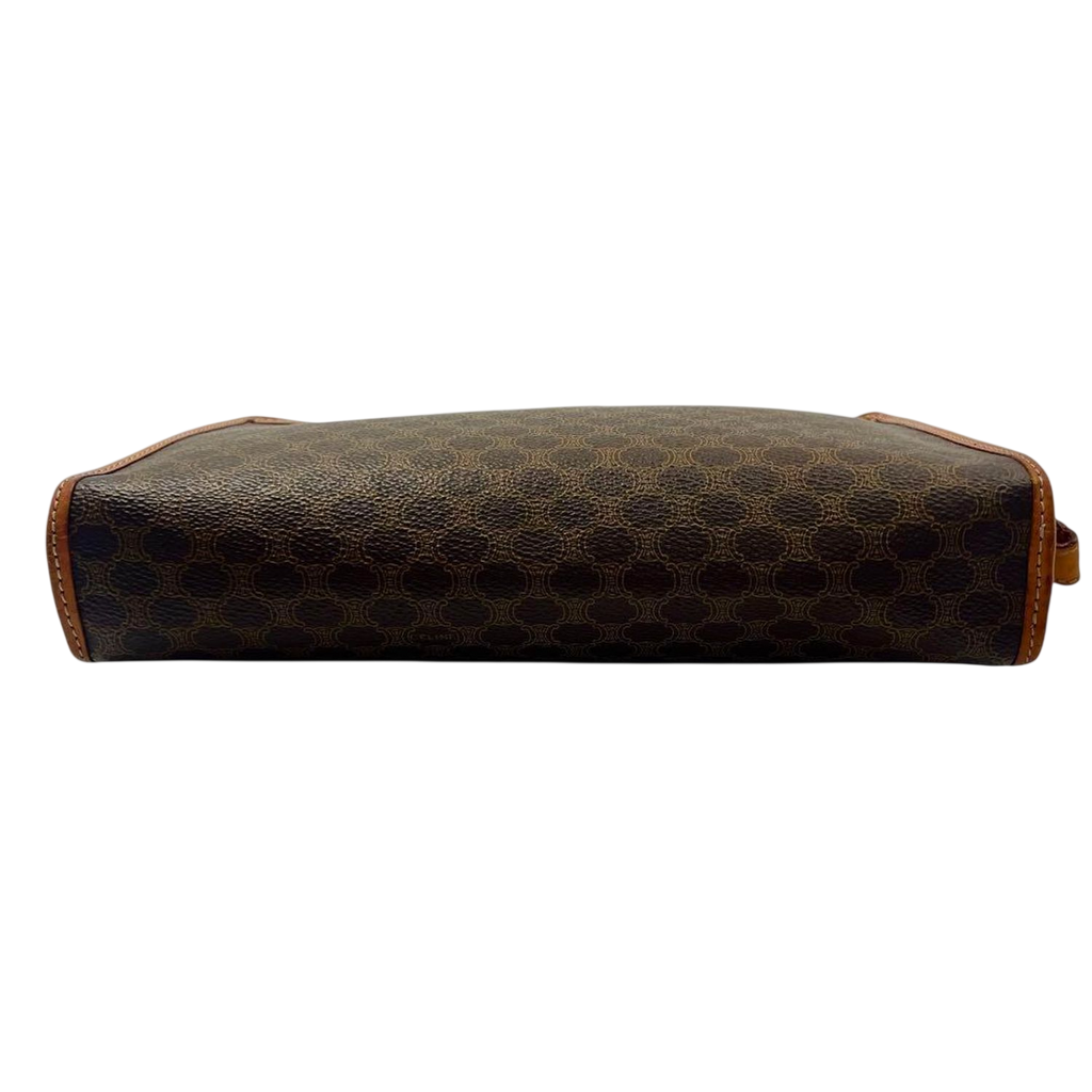 Celine Macadam Monogram Pouch Clutch Bag