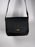 Courreges unisex satchel black/grey