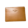 COURRÈGES Porte-carte cuir marron unisex