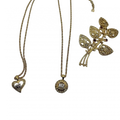 NINA RICCI LOTX3 Nina Ricci Broche collier couleur or vendu à l'unité
