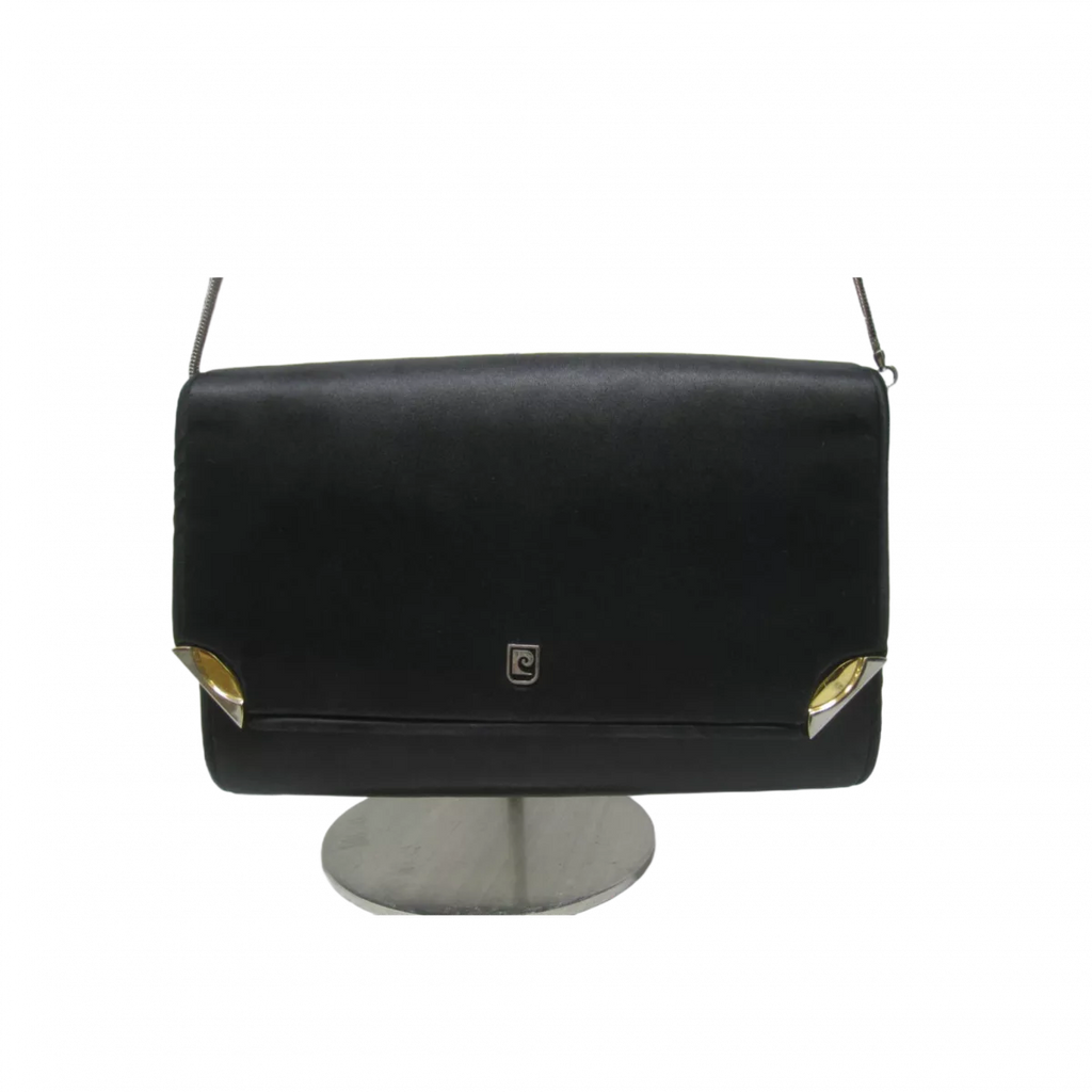PIERRE CARDIN Sac bandoulière Pierre Cardin chaîne noir