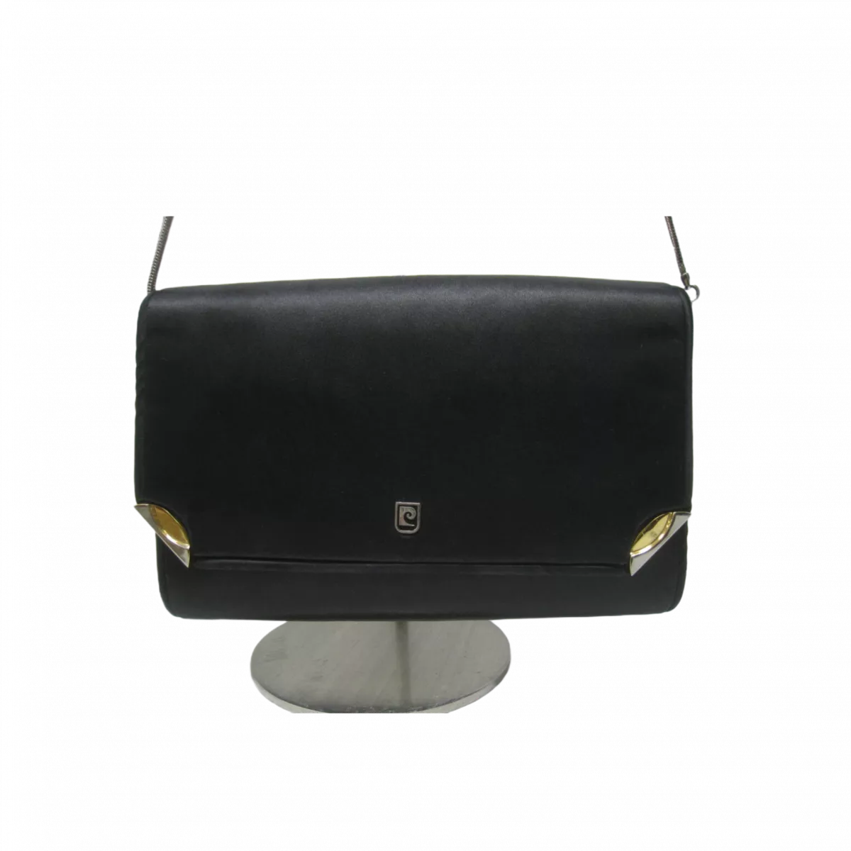 PIERRE CARDIN Sac bandoulière Pierre Cardin chaîne noir