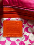 COACH Sac cabas Coach est un modèle Hamptons Weekend en nylon rose vif