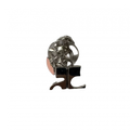COURRÈGES Broche argent logo ac 861C00