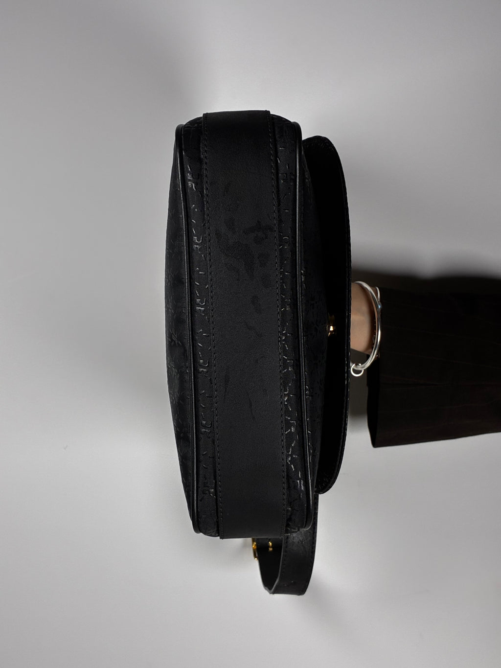 Courreges unisex satchel black/grey