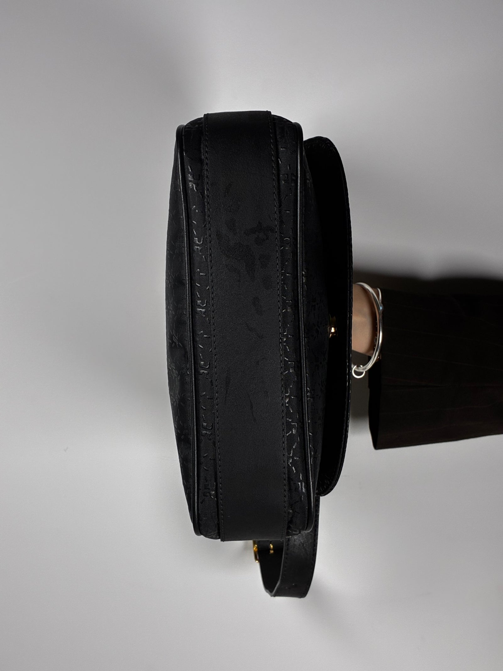Courreges unisex satchel black/grey