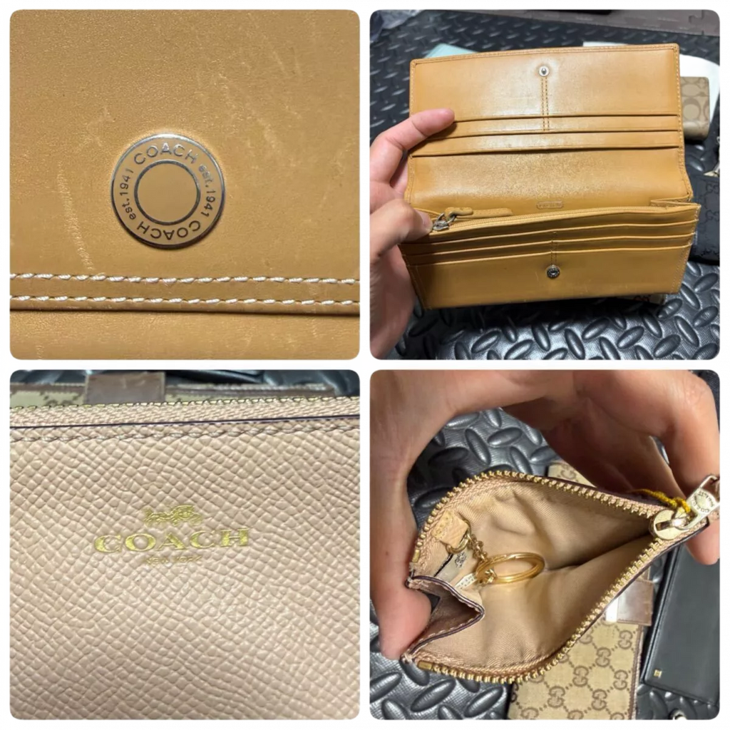 LOTX15 WALLETS & POCHETTES LUXE GUCCI FERRAGAMO PRADA (à l'unité)