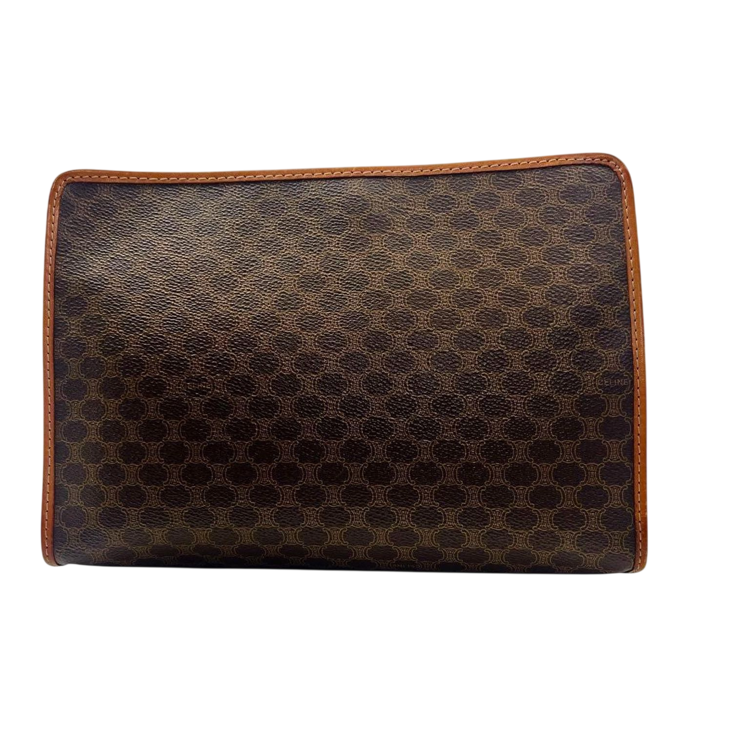 Celine Macadam Monogram Pouch Clutch Bag
