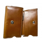 FERRAGAMO Porte-clé en cuir Salvatore Ferragamo, marron