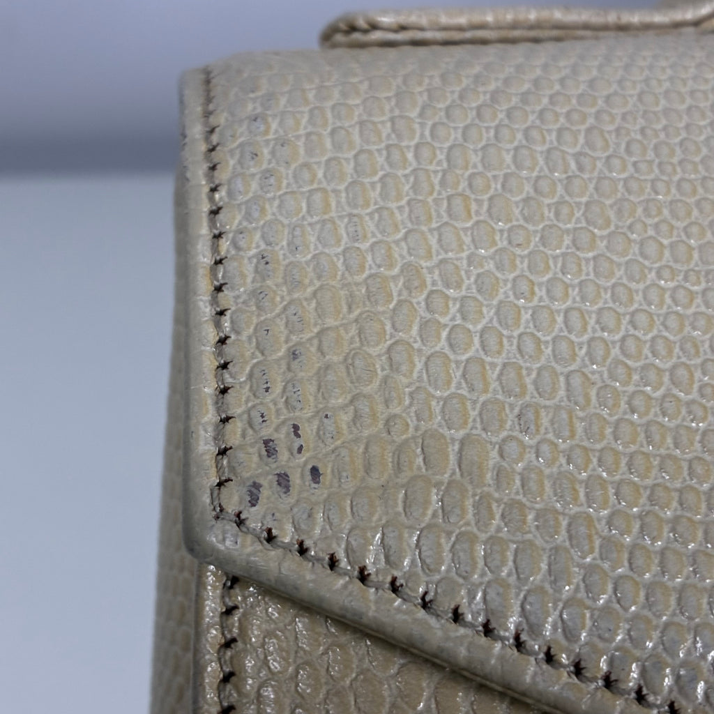 Ungaro beige and gold city bag